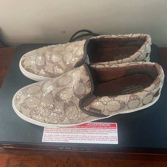 Sequin Coach Shoes - Picture 2 of 5